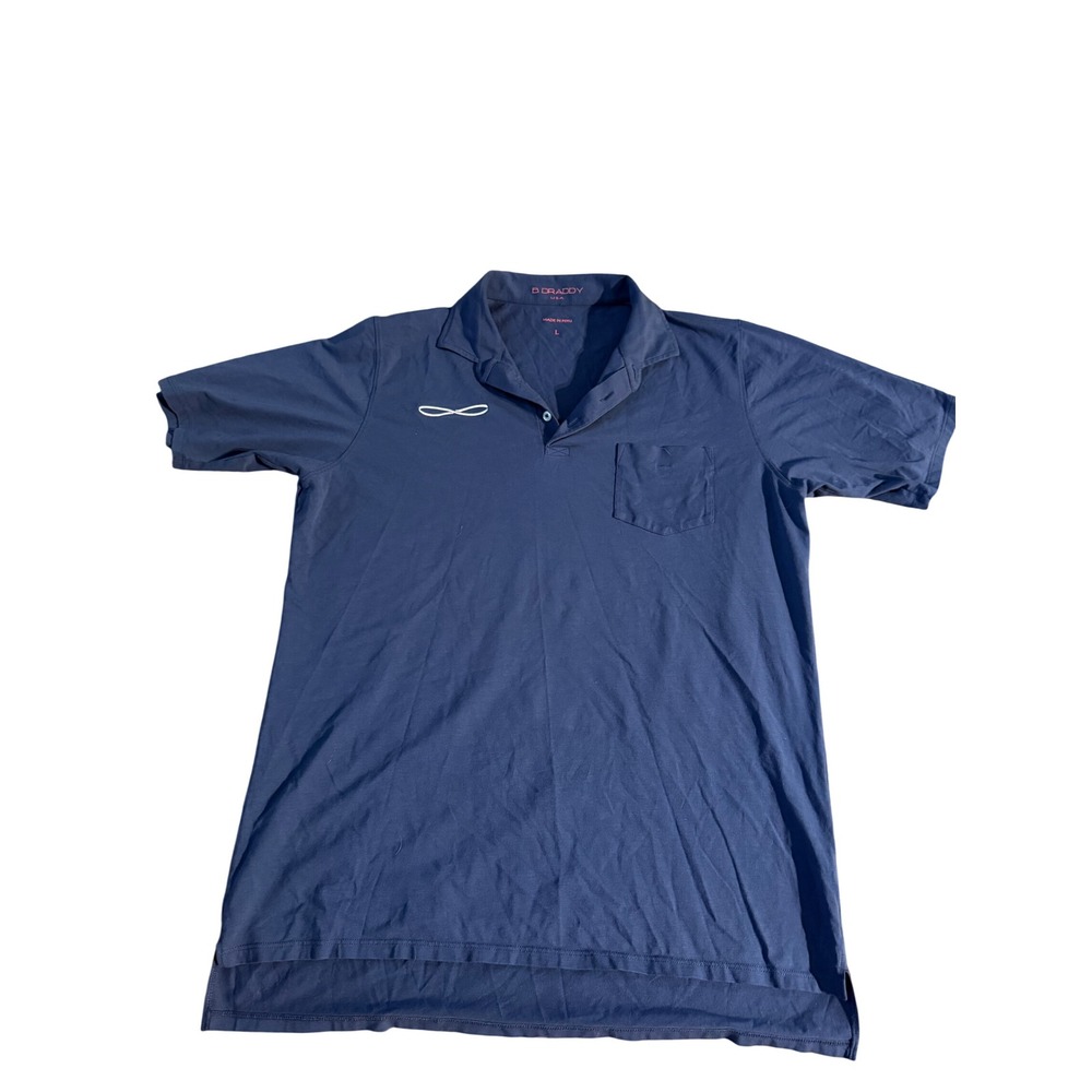 B. Draddy Polo Shirt Pima Cotton Size L